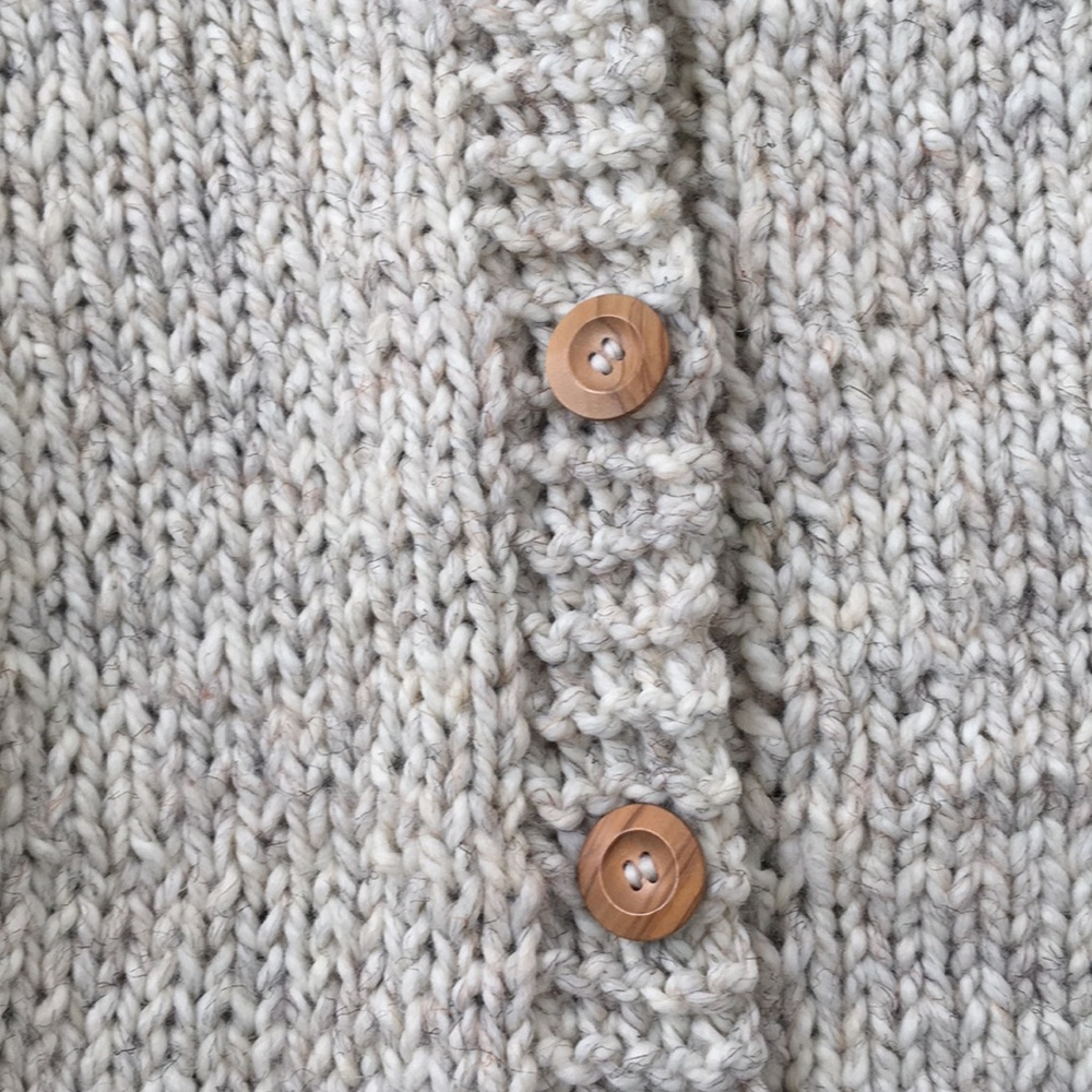 Handmade knit jacket - Picture 2 of 3